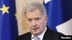 Finlandiya Cumhurbaşkanı Sauli Niinistö